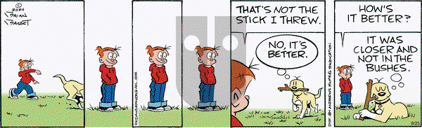 Red and Rover - Wednesday September 25, 2024 Comic Strip