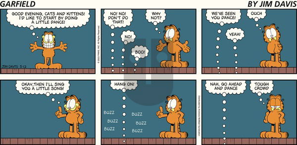 Garfield - Sunday March 12, 2023 Comic Strip