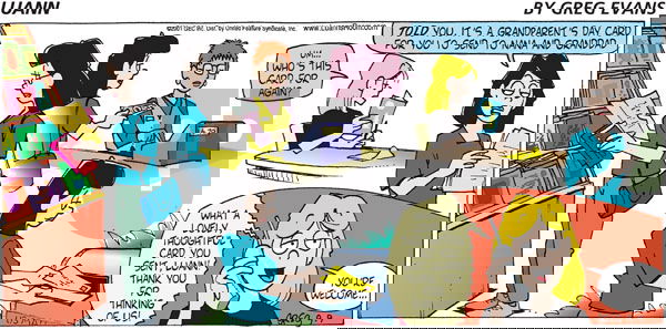 Luann - Sunday September 9, 2001 Comic Strip