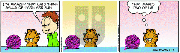 Garfield on Saturday January 17, 1998 Comic Strip