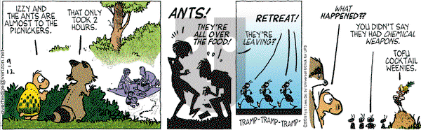 Over the Hedge on Thursday September 12, 2013 Comic Strip