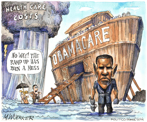 Matt Wuerker on Tuesday April 1, 2014 Comic Strip