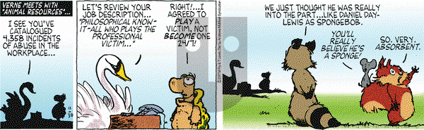 Over the Hedge on Thursday November 30, 2017 Comic Strip
