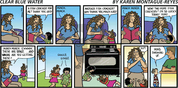 Clear Blue Water on Sunday June 4, 2006 Comic Strip
