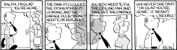 Drabble on Friday August 31, 2001 Comic Strip