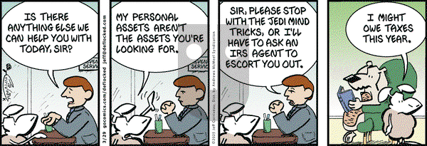 DeFlocked on Saturday March 29, 2025 Comic Strip