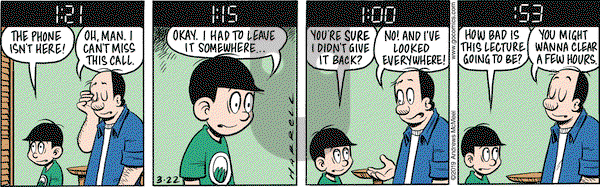 Adam@Home on Friday March 22, 2019 Comic Strip