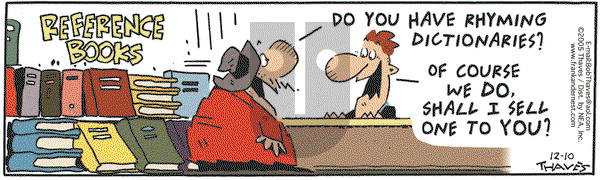 Frank and Ernest on Saturday December 10, 2005 Comic Strip