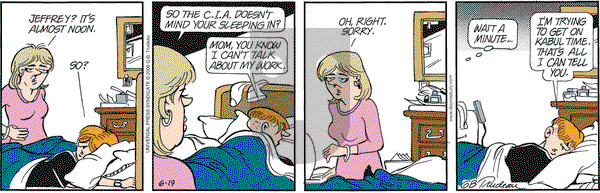 Doonesbury on Monday June 19, 2006 Comic Strip