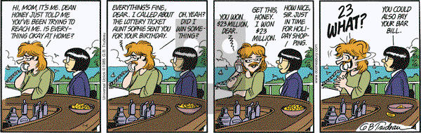 Doonesbury on Monday January 4, 2016 Comic Strip