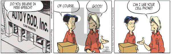 Baldo - Friday January 23, 2009 Comic Strip