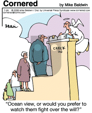 Cornered - Saturday July 26, 2008 Comic Strip