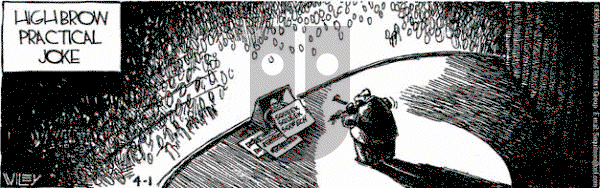 Non Sequitur - Monday April 1, 1996 Comic Strip