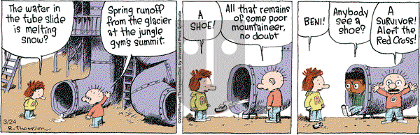 Cul de Sac on Tuesday March 24, 2009 Comic Strip