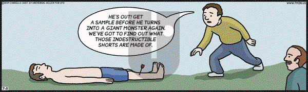 F Minus on Saturday July 5, 2014 Comic Strip