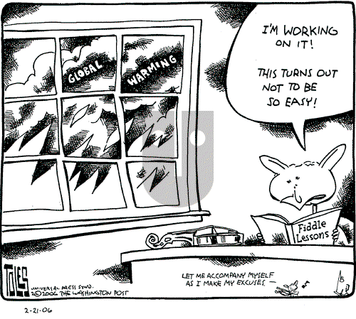 Tom Toles on Tuesday February 21, 2006 Comic Strip