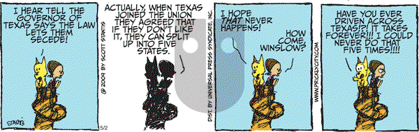 Prickly City on Saturday May 2, 2009 Comic Strip