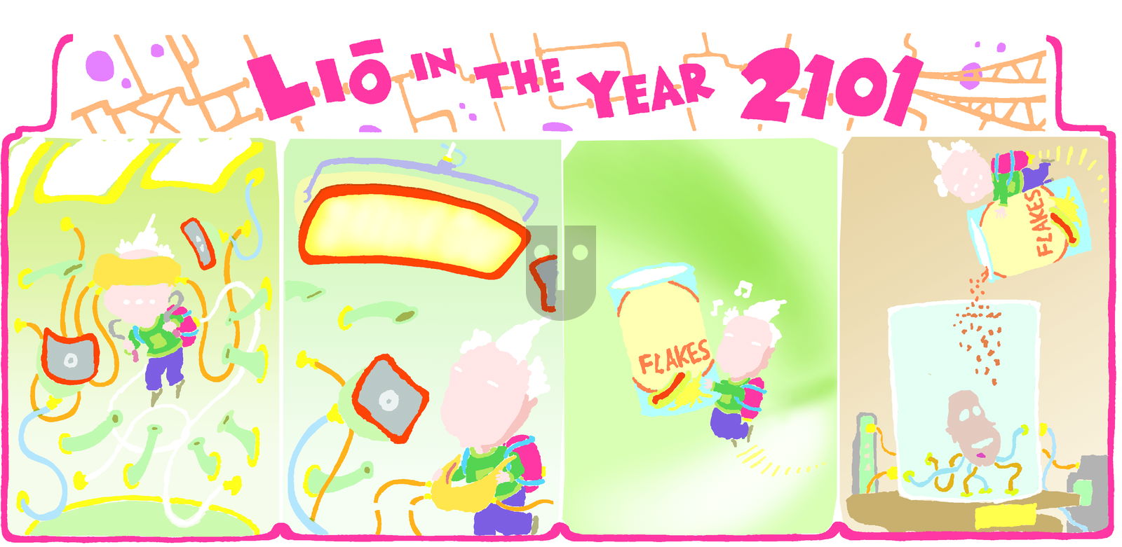 Lio on Sunday October 5, 2014 Comic Strip