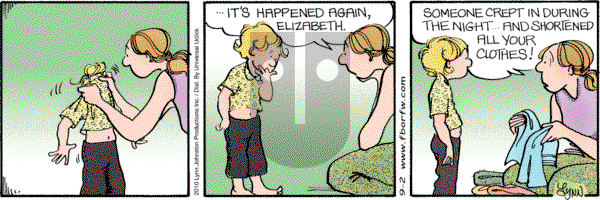 For Better or For Worse - Thursday September 2, 2010 Comic Strip