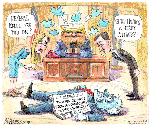 Matt Wuerker - Thursday September 28, 2017 Comic Strip