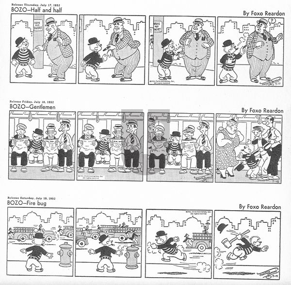 Bozo on Friday March 28, 2025 Comic Strip
