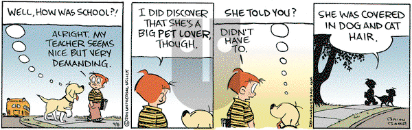 Red and Rover on Thursday September 8, 2011 Comic Strip