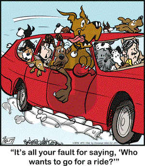 Marmaduke on Monday October 17, 2016 Comic Strip