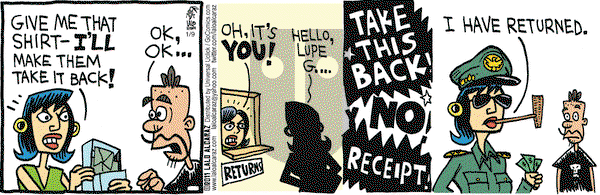 La Cucaracha on Saturday January 9, 2016 Comic Strip
