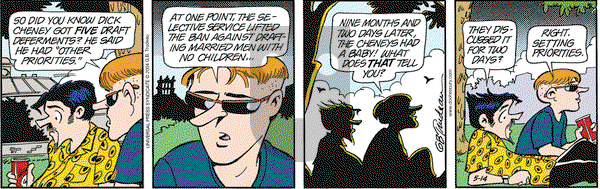 Doonesbury on Friday May 14, 2004 Comic Strip