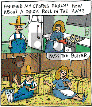 The Argyle Sweater on Thursday May 29, 2014 Comic Strip