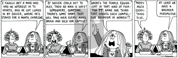 Cathy Classics on Friday July 15, 1994 Comic Strip