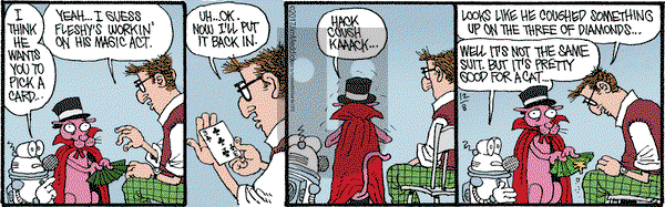Monty on Friday December 8, 2017 Comic Strip