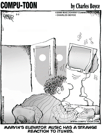 Compu-toon on Tuesday February 5, 2008 Comic Strip