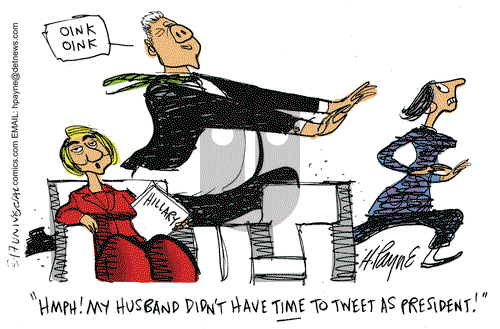 Henry Payne on Wednesday November 22, 2017 Comic Strip