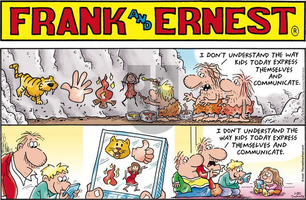 Frank and Ernest on Sunday January 20, 2019 Comic Strip