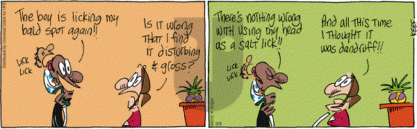 The Knight Life on Saturday March 3, 2012 Comic Strip