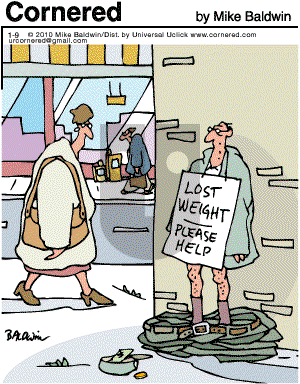 Cornered - Saturday January 9, 2010 Comic Strip