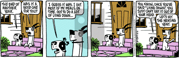 Pooch Cafe on Wednesday December 31, 2003 Comic Strip