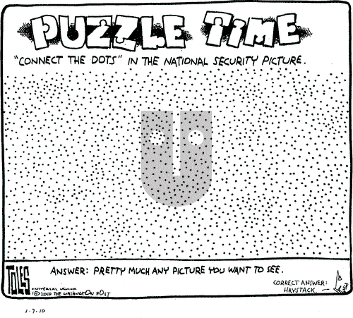 Tom Toles - Thursday January 7, 2010 Comic Strip