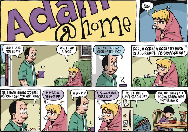 Adam@Home on Sunday November 19, 2017 Comic Strip