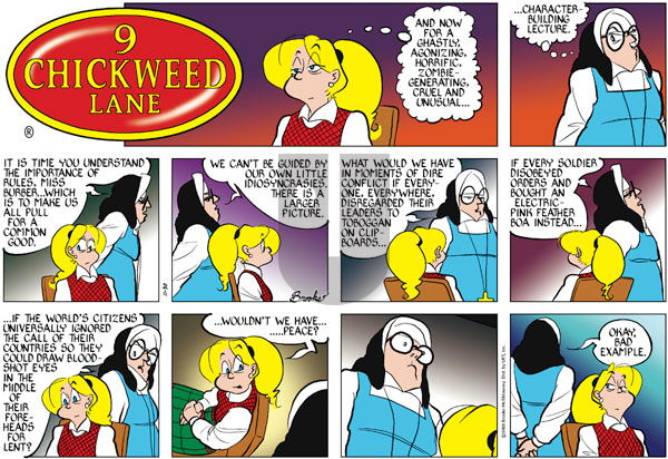 9 Chickweed Lane on Sunday November 30, 2003 Comic Strip