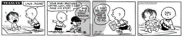 Peanuts on Saturday October 18, 1952 Comic Strip