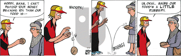 Lucky Cow on Thursday April 14, 2005 Comic Strip