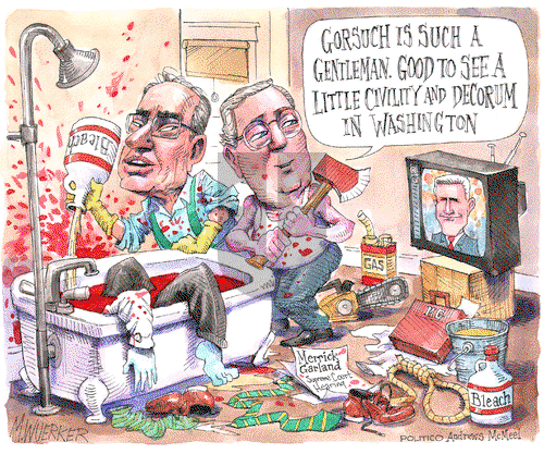 Matt Wuerker on Friday March 24, 2017 Comic Strip