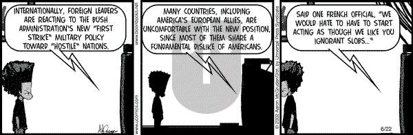 The Boondocks on Saturday April 5, 2025 Comic Strip