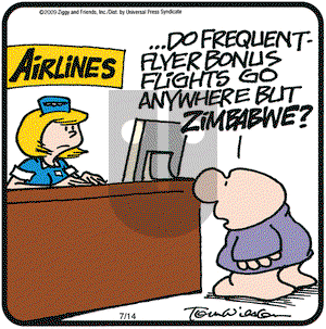 Ziggy on Tuesday July 14, 2009 Comic Strip