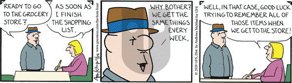 The Born Loser on Saturday November 14, 2020 Comic Strip