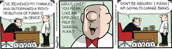 The Born Loser on Thursday March 13, 2025 Comic Strip