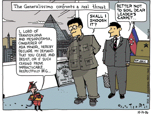 Ted Rall on Saturday October 14, 2006 Comic Strip