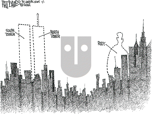 Matt Davies on Wednesday January 2, 2002 Comic Strip